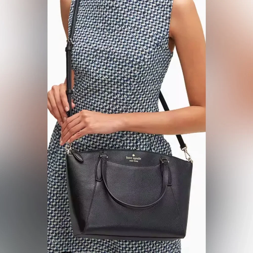 Kate Spade Monica Satchel Black